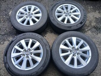 Prodám sadu Orig ALU kol Mazda 225/65R17 letní