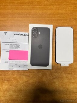 iPhone 16 128 GB Black záruka,nový