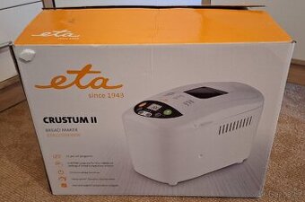 Prodám pekárnu ETA Crustum II - 1x použitá