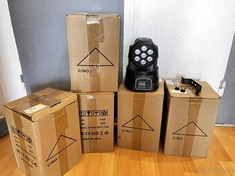 2x UKING MOVING HEAD LIGHT
