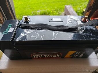 Autobaterie LiFePo4 120Ah s 10A nabíječkou
