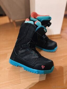 Boty na snowboard Gravity Micra Atop Black/Mint