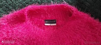 Dámský růžový svetřík