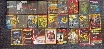 DVD filmy dokumenty, horory, akční,  thriller, sci-fi