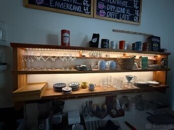 Vybavení menší kavárny