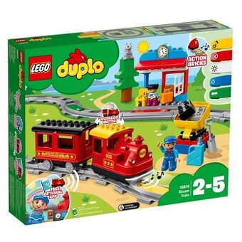 LEGO Duplo 10874 – Parní vláček