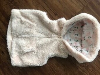 Prodám teplou vesta zn. So Cute , vel. 18-24 m, 92 cm