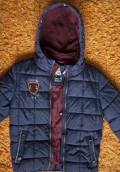 Chlapecká zimní bunda vel. 140