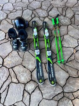 Lyže Blizzard 110 + lyžáky