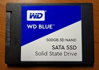 WD blue 500 GB 3D NAND SATA SSD -