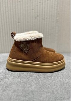 Kožené zimní boty Blauer vel. 37