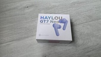 Bezdrátová TWS sluchátka Haylou GT7, fialová