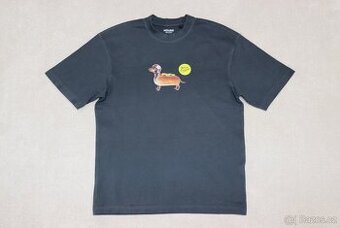 Pánské tmavě šedé tričko Hot Dog zn. HOUSE vel. XS