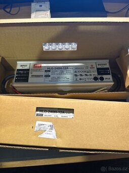 HLG-240H-12A Napájecí zdroj IP65 PFC pro LED 196W 12V