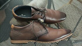 Kožené boty TomTailor