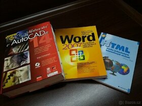 Autocad, Word 2007, HTML webové stranky - Odborné knížky