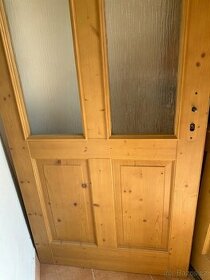 Interierové dveře z kartáčované borovice - 1