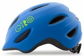 Dětská cyklistická helma Giro Scamp Mat Blue/Lime_vel. S