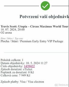 Travis Scott - Praha O2 Arena