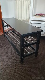 IKEA TJUSIG Lavice s botníkem