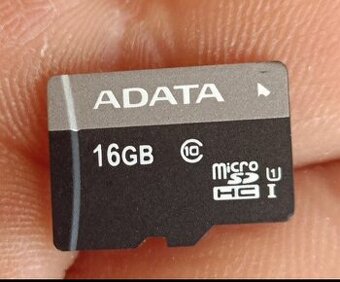 Paměťová karta ADATA, Micro SDHC, 16 GB