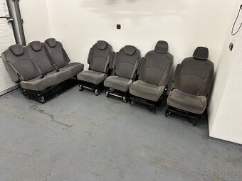 Fiat Scudo sedačky a komplet interiér