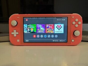 Nintendo Switch Lite CFW + SD kartu 128
