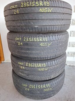 Prodám letní pneu 235/55/19   105w Michelin