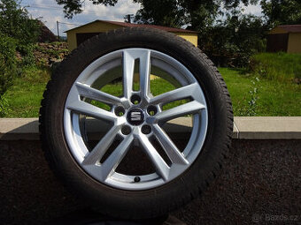 Seat Alhambra + VW Sharan - zánovní zimní alu kola 17"