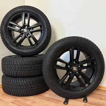NOVÁ SEAT LEON 5x112 R16 ET46+ZIMNÍ 205/55R16 9mm