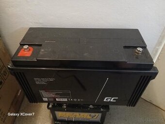 Prodám AGM trakční akumulátor GC 12v 120Ah- C10 33kg