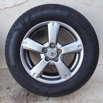 Alu kola Toyota RAV4 17" 5x114,3, letní Bridgestone 7mm