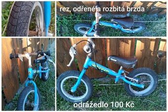 Odrážedlo kolo, plastova motorka