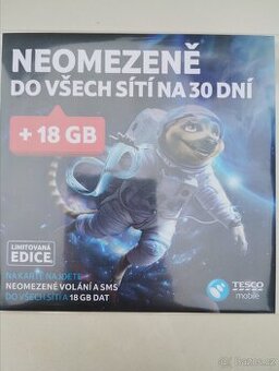 SIM karta pěkné číslo