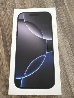 iPhone 16 pro 256gb Black Titanium