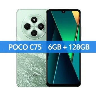 Nový Xiaomi POCO C75 6+128GB Zelený