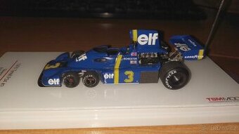 Tyrrell P34 #3 Jody Scheckter 1976 Silverstone TSM16436 1:43