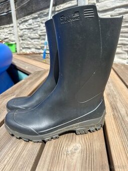 Černé holínky Solognac (Decathlon), vel 41/42