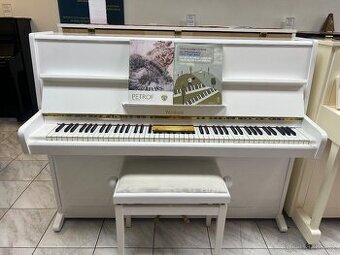 Bílé pianino Weinbach - Petrof se zárukou 2 roky, PRODÁNO
