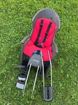 Cyklosedačka Hamax Smiley, 2x držák + tyč pro nízké rámy