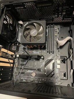 Ryzen 9 3900X + B450 Tomahawk, SSD, zdroj – komplet