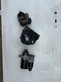 Alternátor Startér Klapka díly