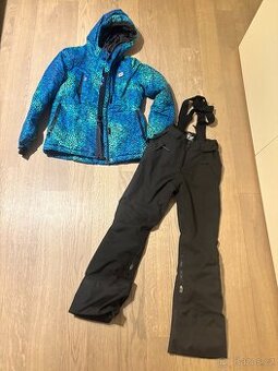 lyžařské oblečení vel.158