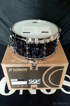 Prodám nový bukový snare SONOR SQ2- medium 14"x6,5", lak l