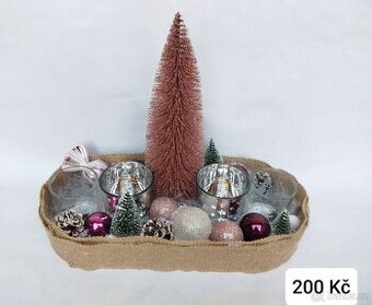 Prodám vánoční svícen - na čajové svíčky