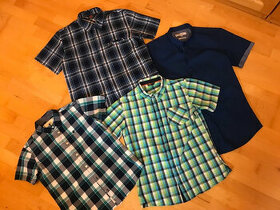 Chlapecké bavněné košile vel. 164 a S
