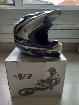 Motokrosová helma Fox V3 Pilot, vel. L