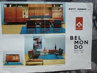 Retro obyvaci stena belmondo