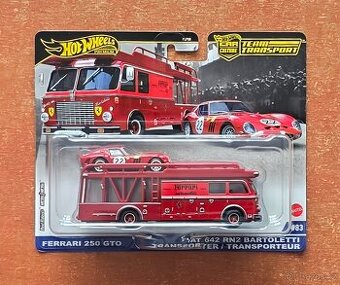 Hot Wheels Premium Team Transport 83 Ferrari 250 GT / Fiat