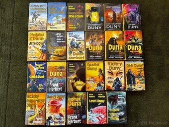 Duna - 23 knih - KOMPLET sbírka Baronet